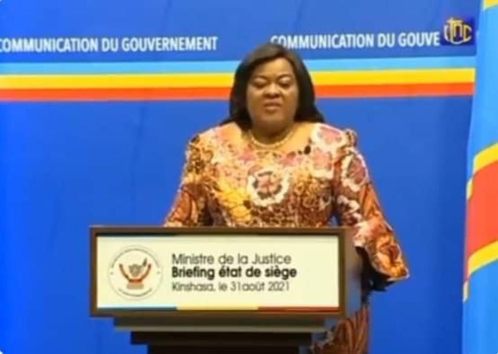 Rose Mutombo ministre de la justice