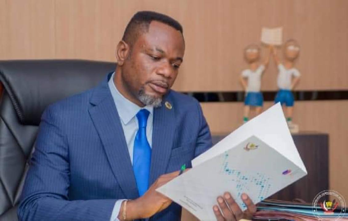 Le ministre de l'EPST, Tony Mwaba Kazadi