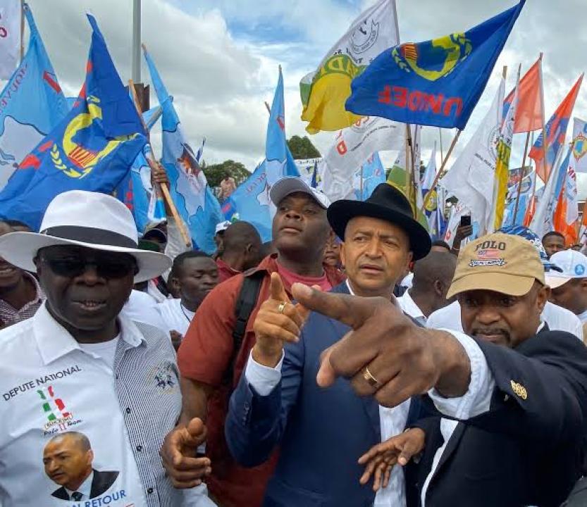 Moïse Katumbi et les cadres d' Ensemble pour la République