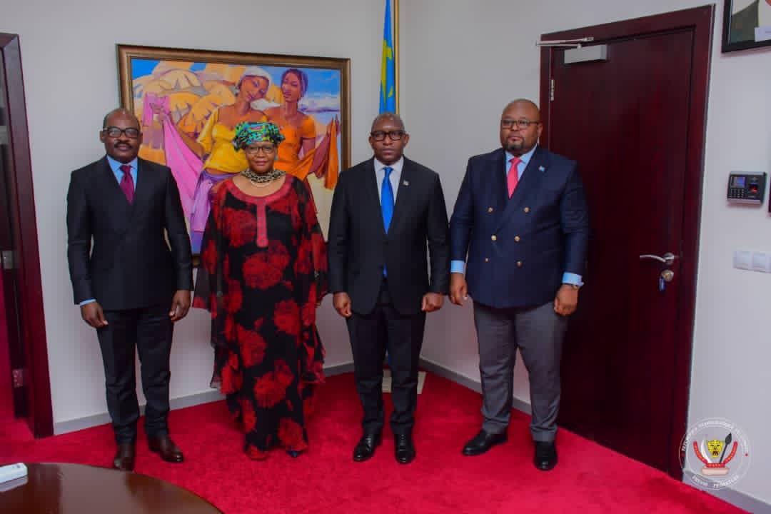 Le premier ministre, Sama Lukonde à l'issu de la première réunion de la troïka nationale