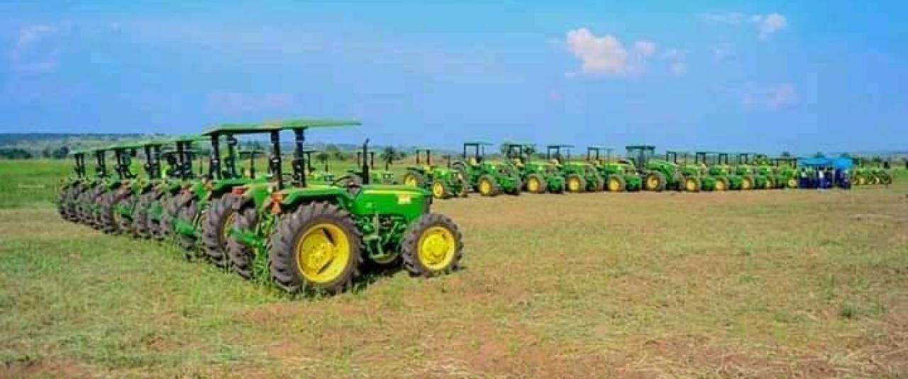 [Photo illustration] Lancement du Programme présidentiel volontariste agricole de Nkuadi
