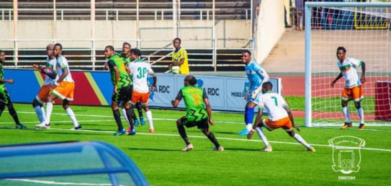La rencontre FC Renaissance- l'AS Maniema Union, au stade des martyrs de Kinshasa.