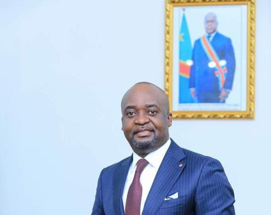Michel Kanyimbu, sénateur au Haut-Katanga