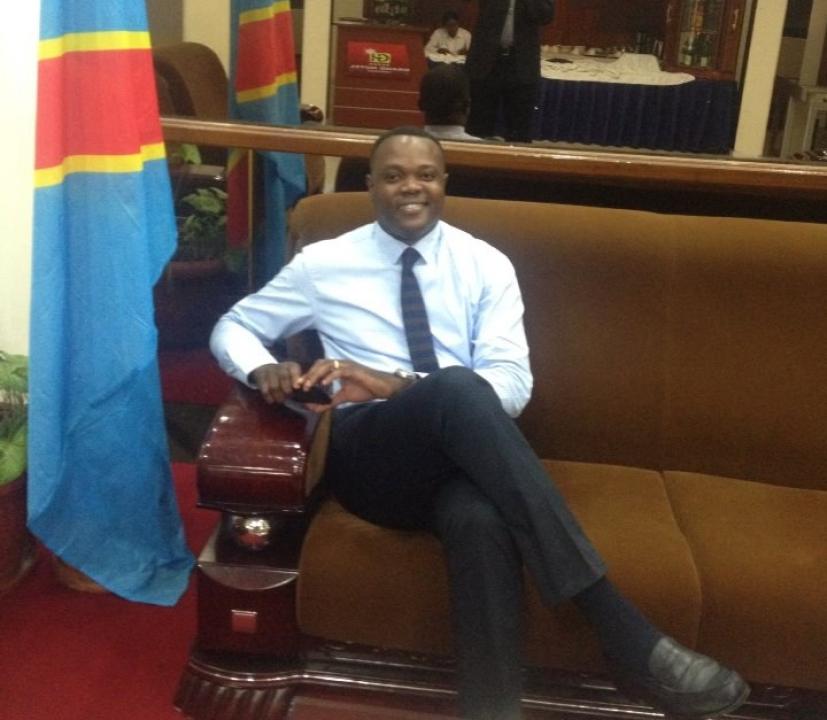 L'acteur politique, Ardent Kabambi Bukasa.