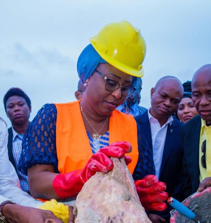 La ministre de la Formation Professionnelle et Métiers, Antoinette Kipulu Kabenga