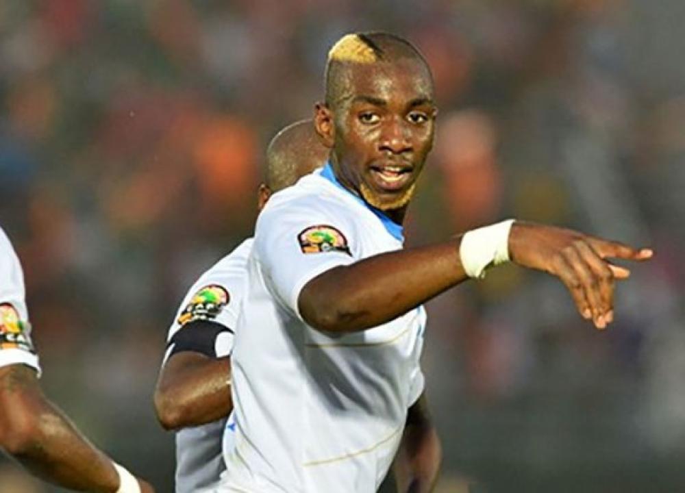 L'international congolais, Yannick Bolasie lors de la CAN Guinée Équatoriale 2015.