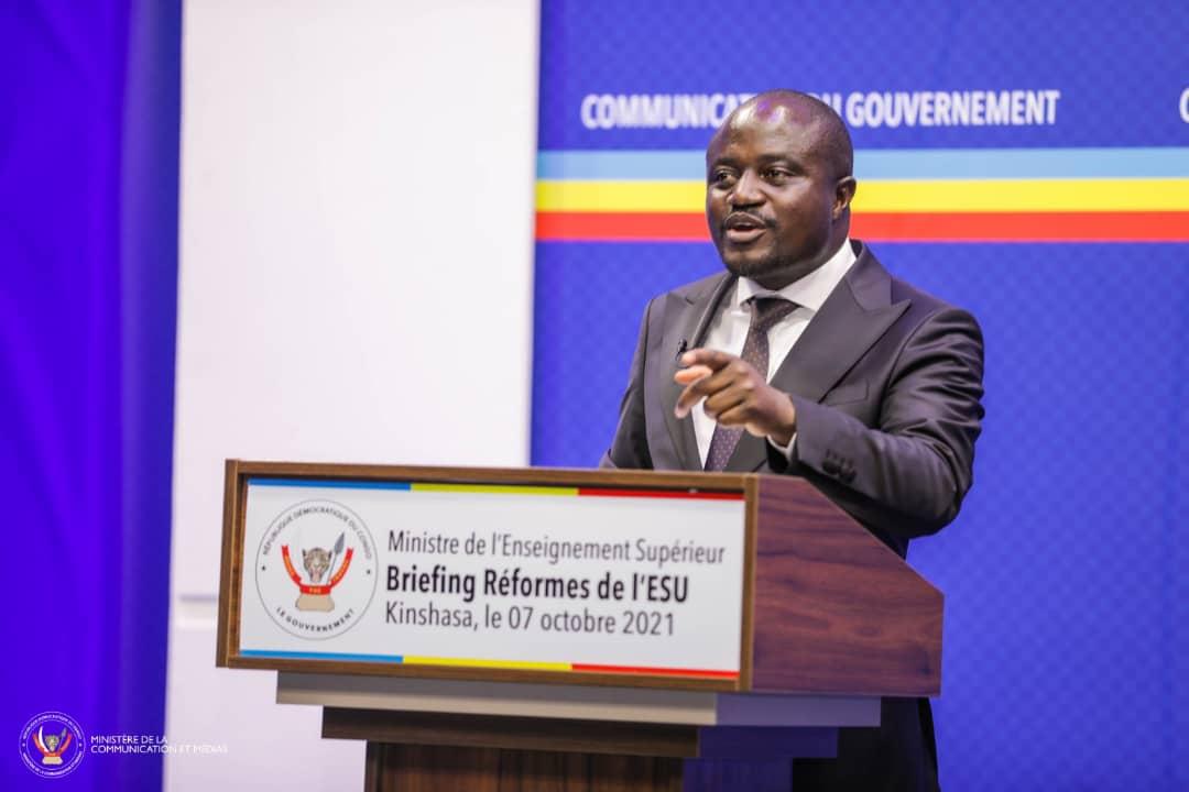 Muhindo Nzangi, ministre de l'ESU