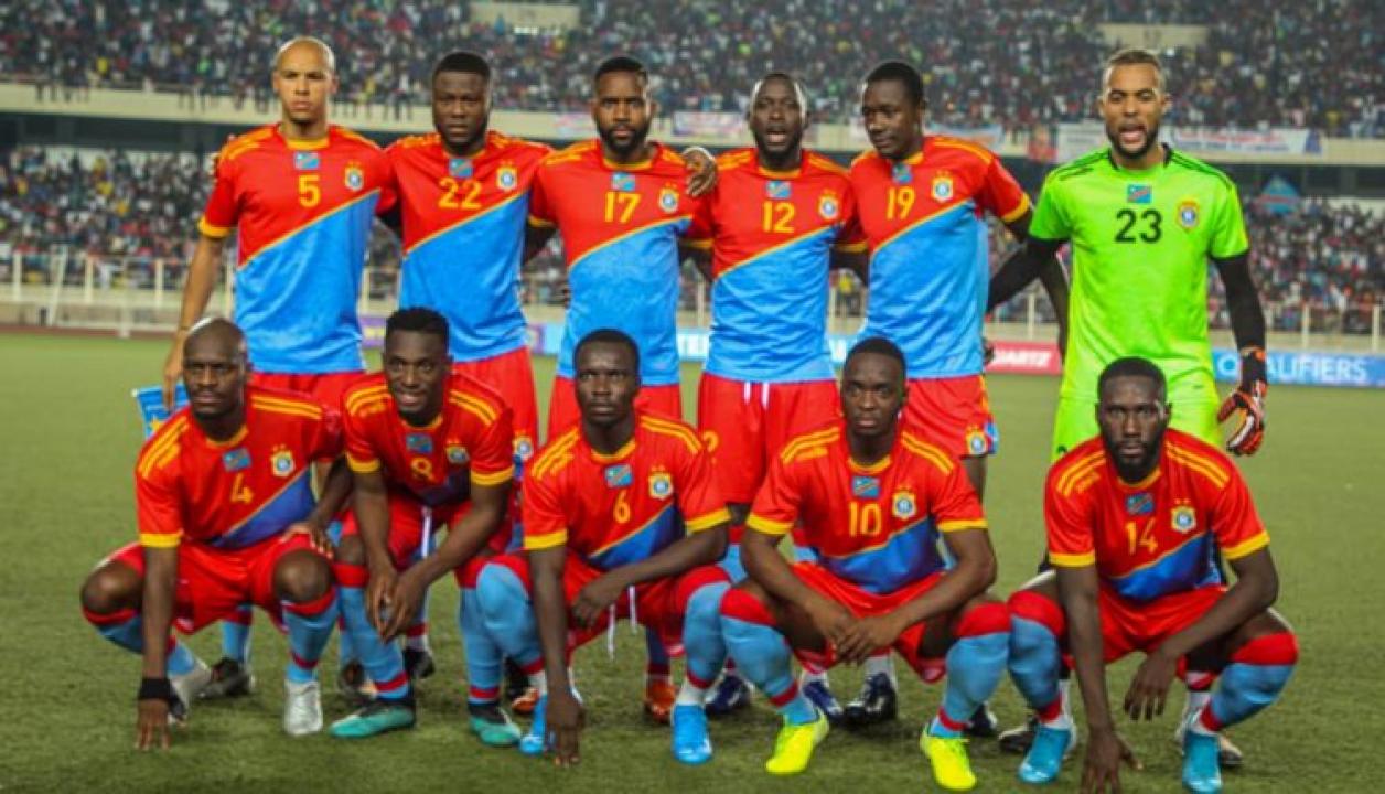 Les léopards de la RDC au stade des martyrs, lors des éliminatoires de la CAN 2021.