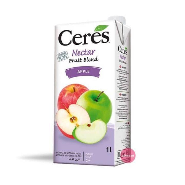 Carton de Jus pomme de marque CERES