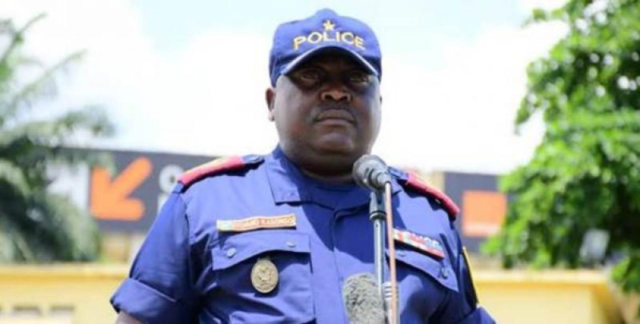 Le Commissaire divisionnaire adjoint et Commandant ville-Kinshasa, le Général Sylvano Kasongo