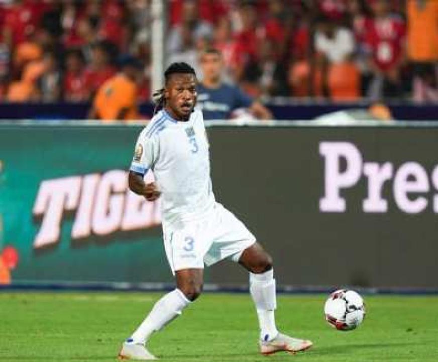 Glody Ngonda, lors de la rencontre Égypte-RDC, à la CAN 2019.