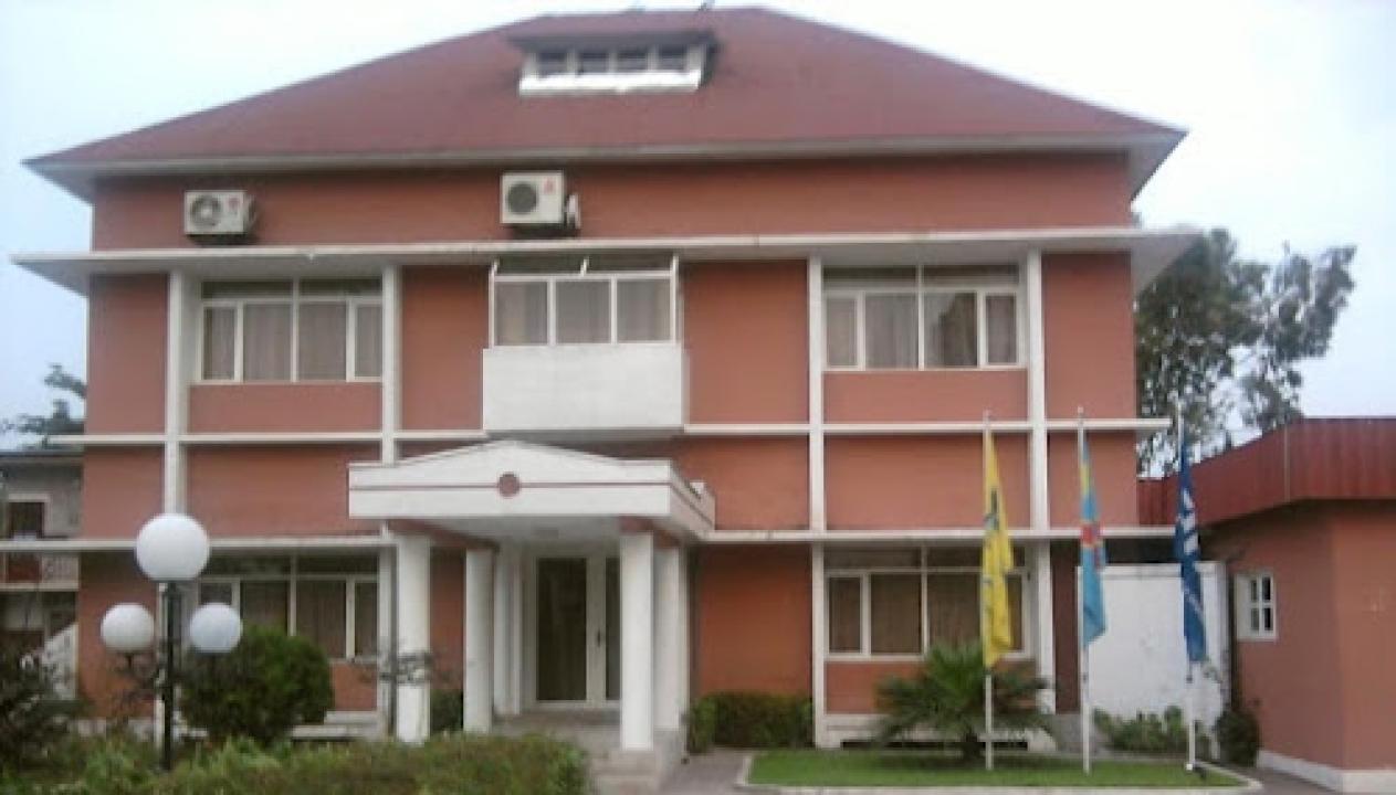 Siège de la FECOFA, sis dans la commune de la Gombe, à Kinshasa.