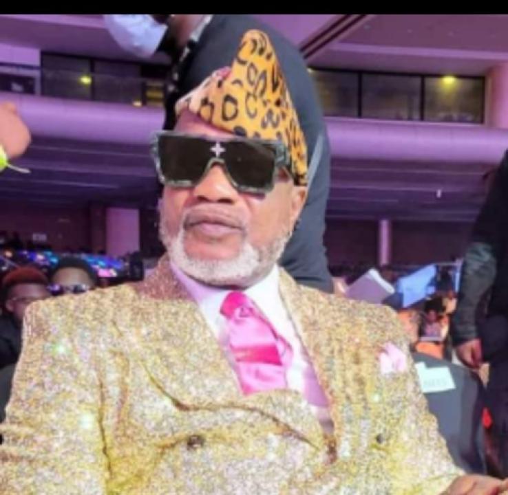 Koffi Olomide, lors de la cérémonie du prix AFRIMA, organisée à Lagos, au Nigeria.