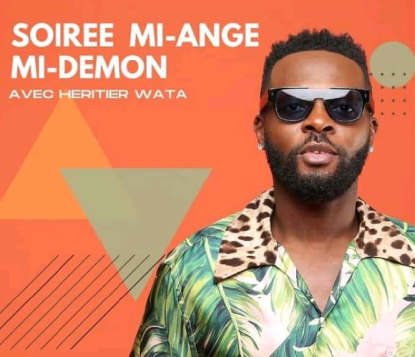 L'affiche de la soirée "Mi-ange Mi-démon".