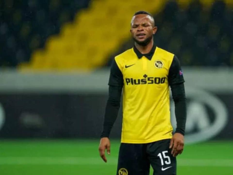 L'international congolais, Meschack Elia sous les couleurs de Young boys.