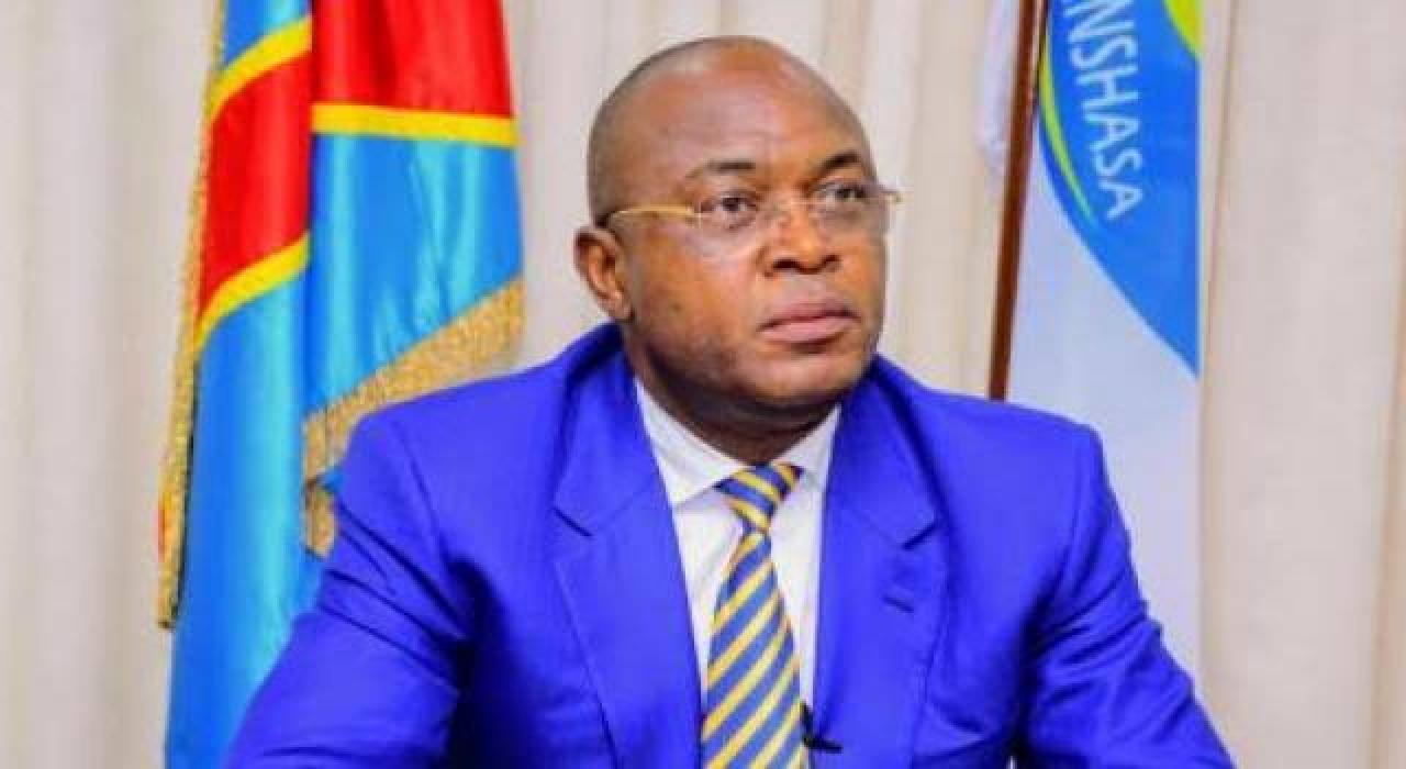 Le gouverneur de Kinshasa, Gentiny Ngobila