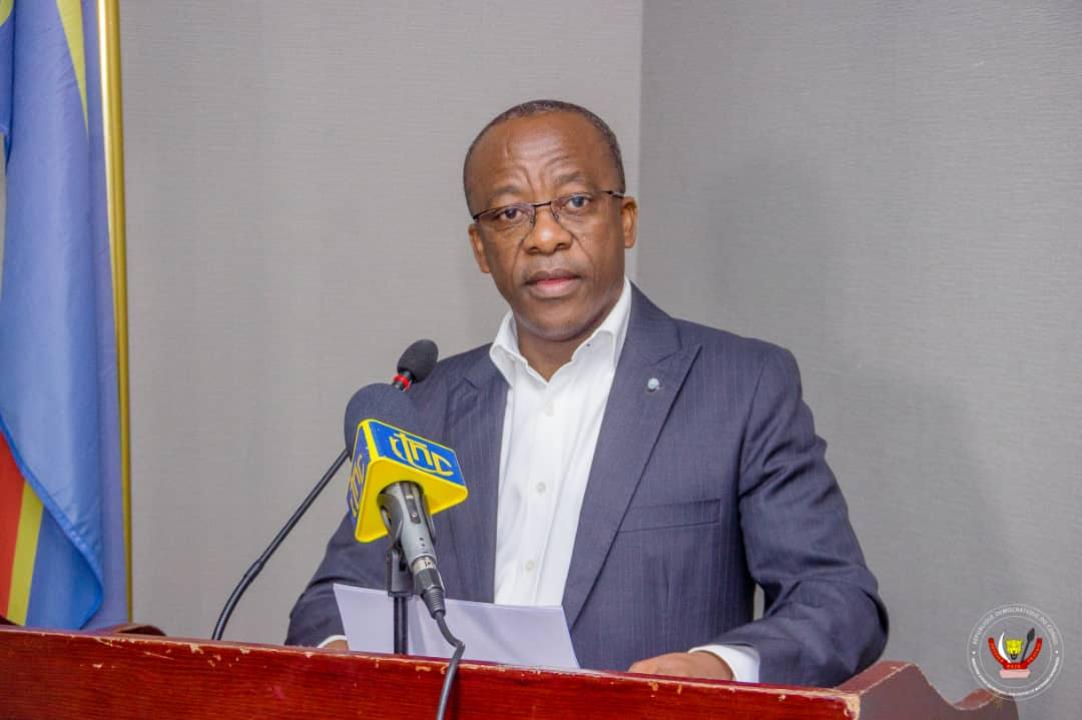 Le ministre d'État en charge des Petites et moyennes entreprises, Eustache Muhanzi Mumbembe