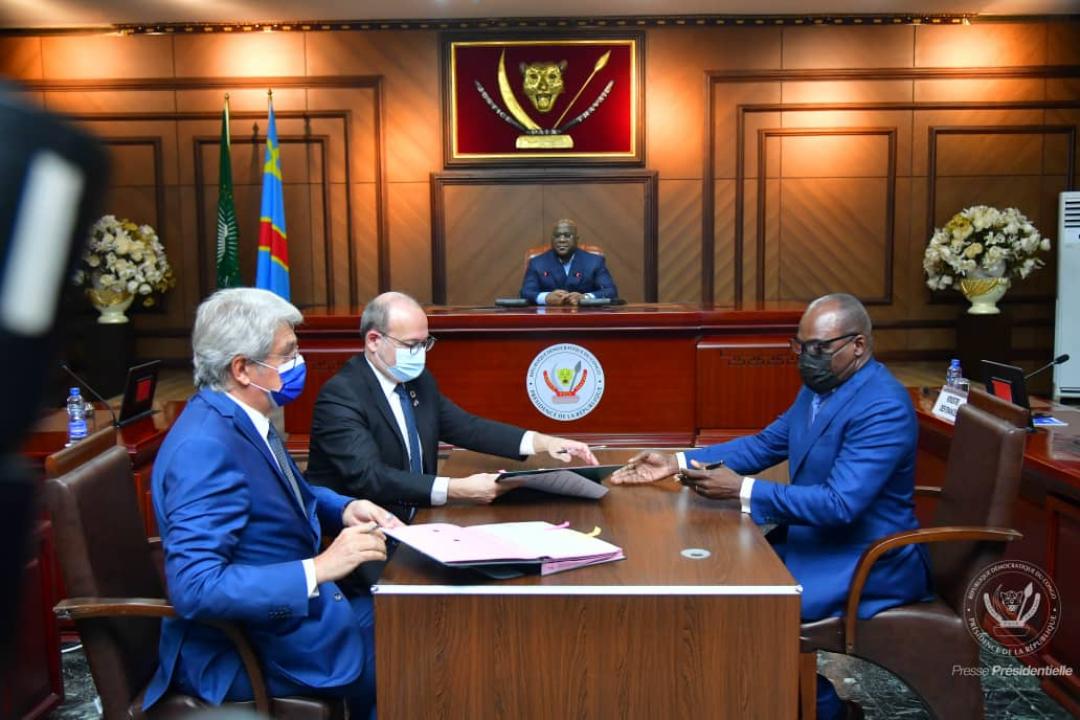 Signature d'un mémorandum entre la RDC et l'Agence française de développement ( AFD)