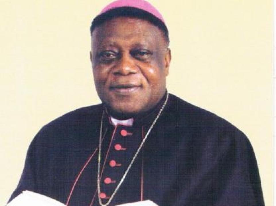 Mgr Daniel Nlandu, évêque émérite de Matadi