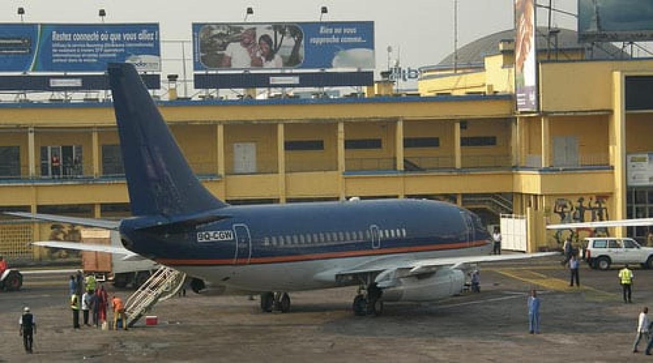 Le tarmac de l'aéroport international de N'djili [Photo d'illustration] 