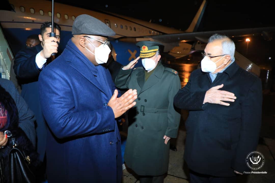 Le président Félix Tshisekedi à Instanbul