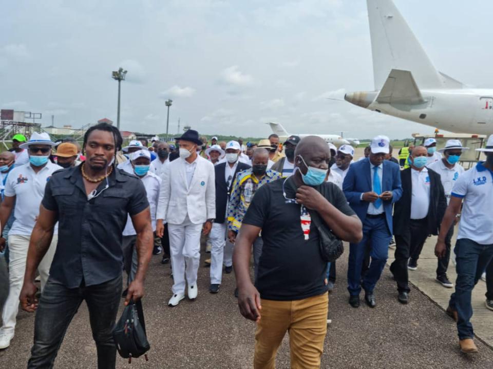 L'arrivée de Moïse Katumbi à Kisangani