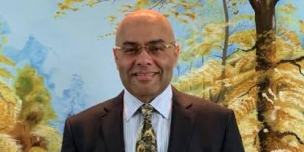 Adam Bombole, président du parti ECCO