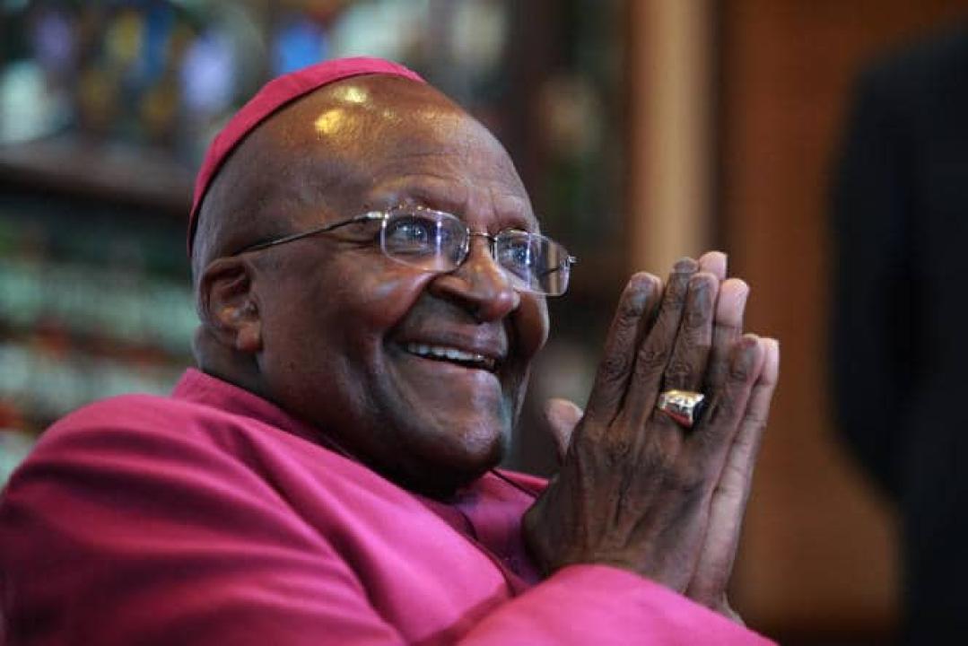 Desmond Tutu, archevêque sud-africain et prix Nobel de la paix 1984