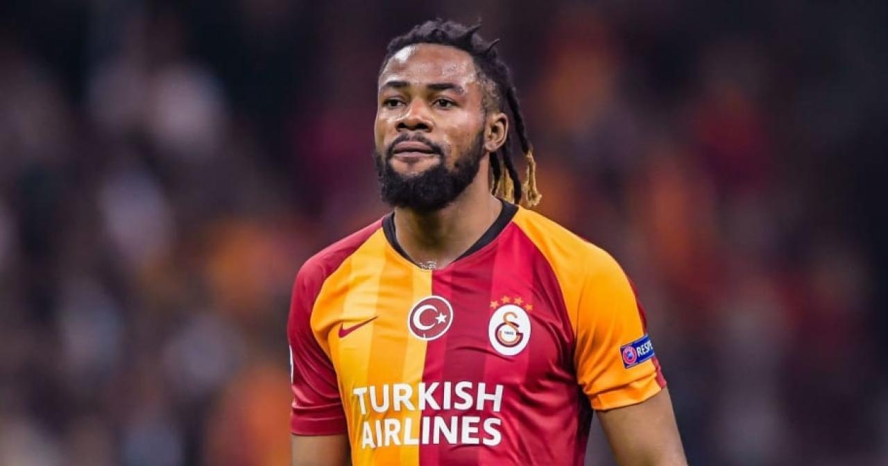 Le défenseur congolais, Christian Luyindama sous les couleurs de Galatasaray.