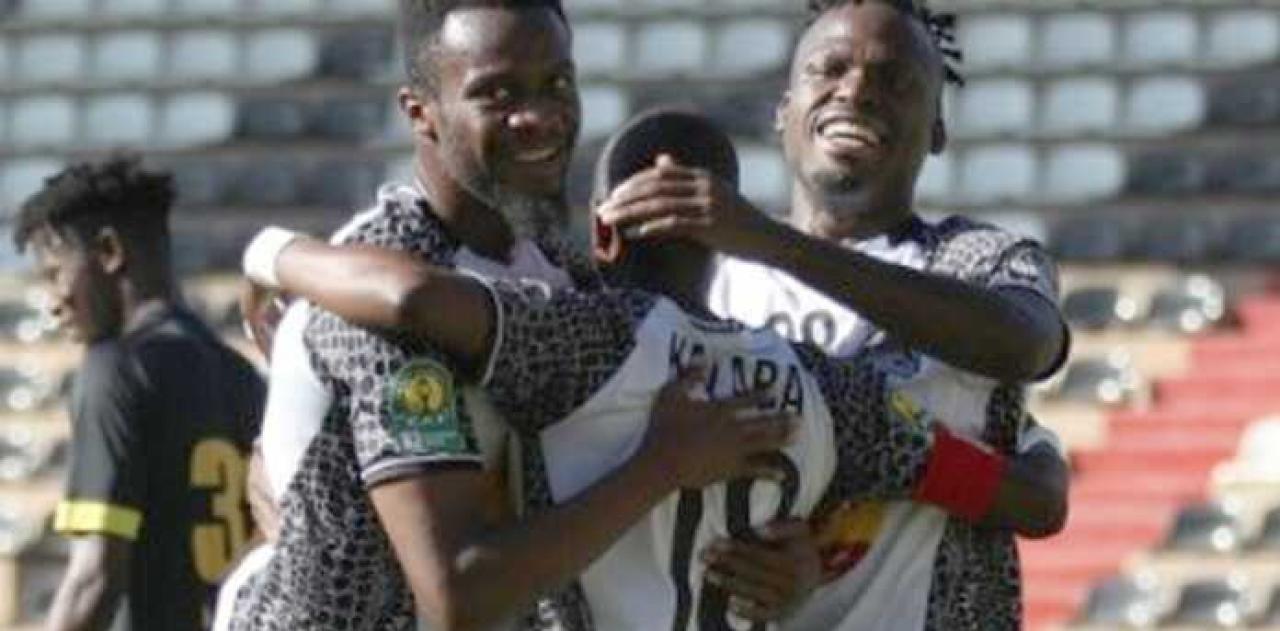 Les joueurs du Tout-puissant Mazembe en pleine célébration d'un but. [Photo d'illustration]