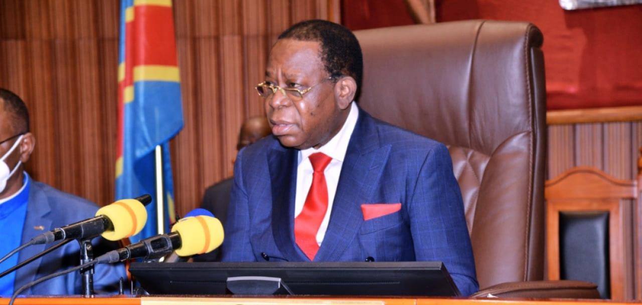 Modeste Bahati lukwebo, President du sénat