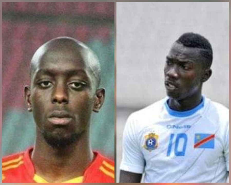 Yoane Wissa et Silas Katompa sous les couleurs de l'équipe nationale de la RDC.