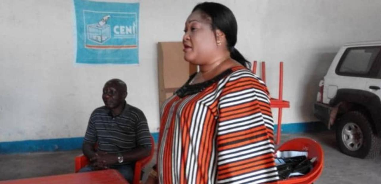 Marie-Josée Kapinga, secrétaire excutive nationale adjointe de la CENI