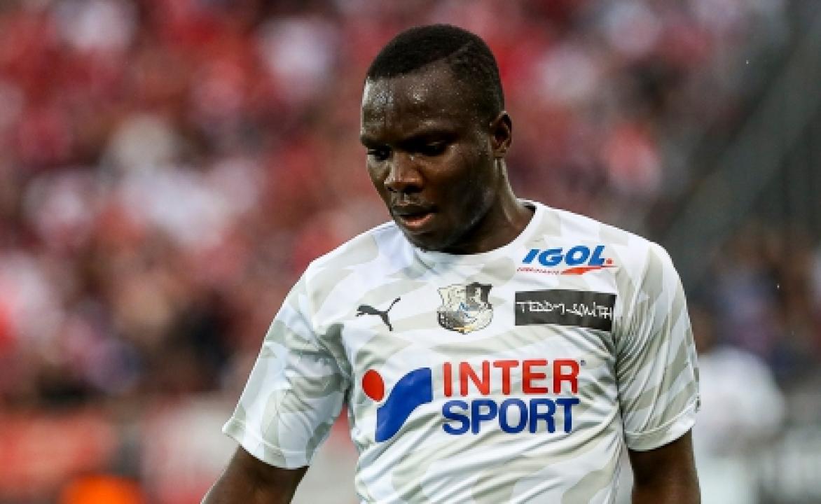 Chadrack Akolo sous les couleurs d'Amiens SC.