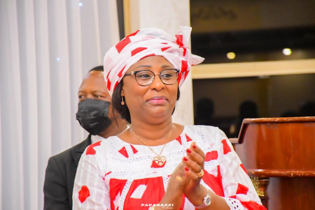 La ministre de la formation professionnelle et métiers, Antoinette Kipulu