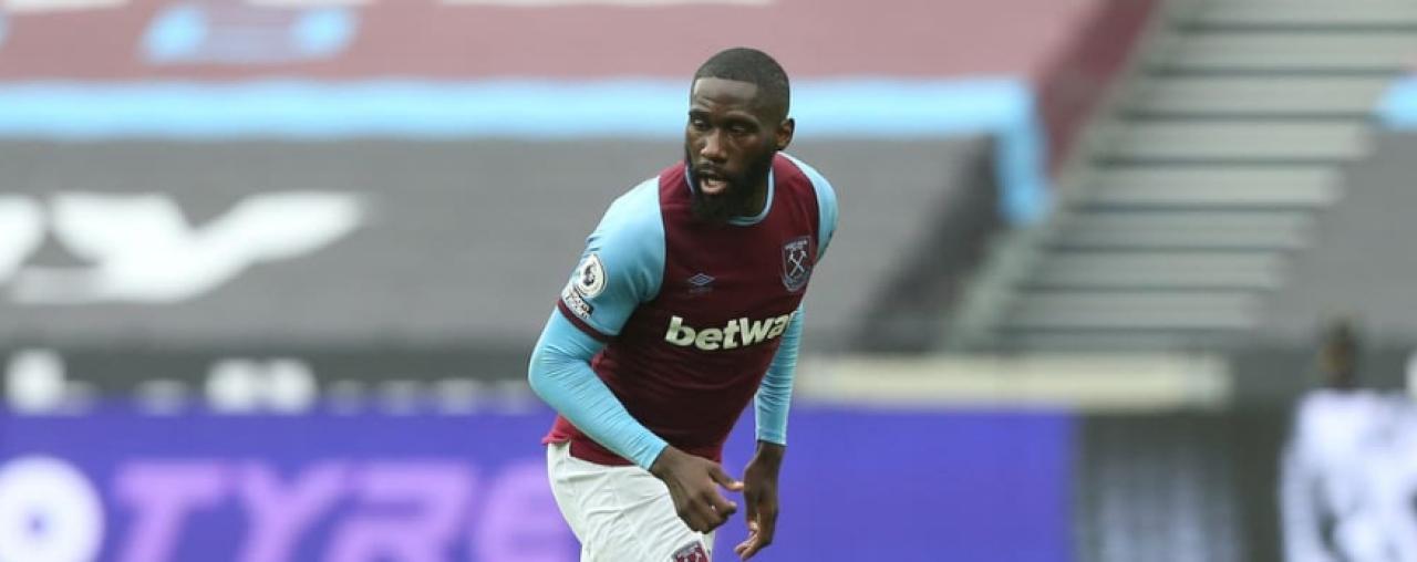 Arthur Masuaku sous les couleurs de West Ham United.
