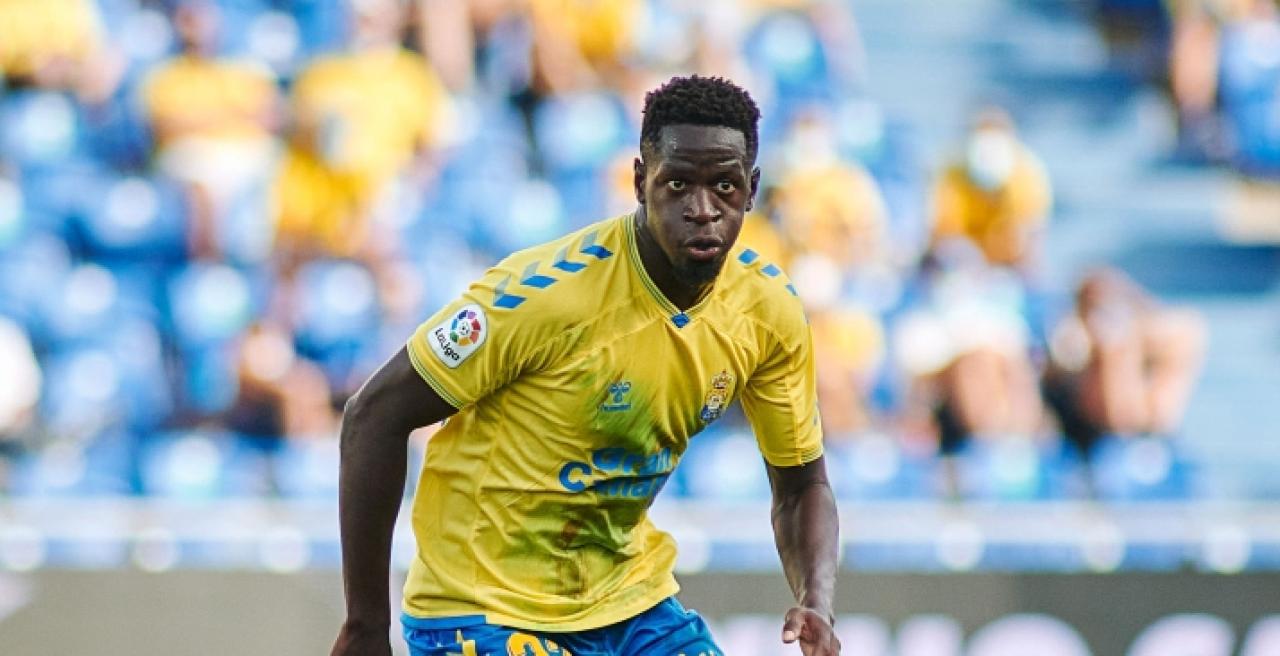 Omenuke Mfulu sous les couleurs de Las Palmas