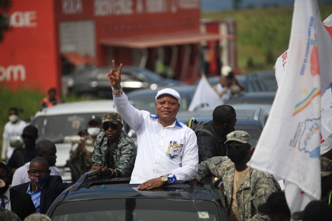 Jean-Marck Kabund accueilli à Kinshasa par la base de l'Udps