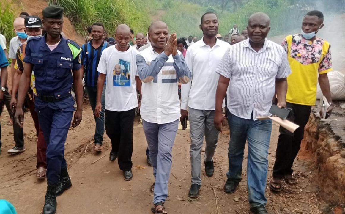 Le député Léon Mubikayi poursuit sa tournée au Kasaï