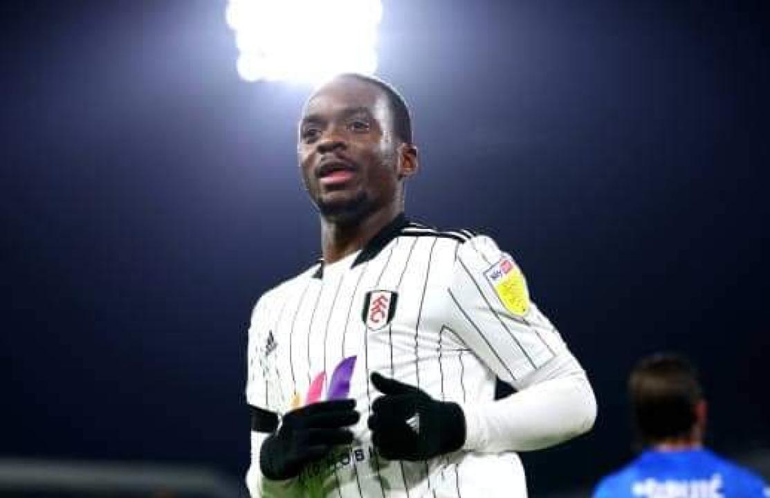 Neeskens Kebano en pleine célébration de son but face à Birmingham.