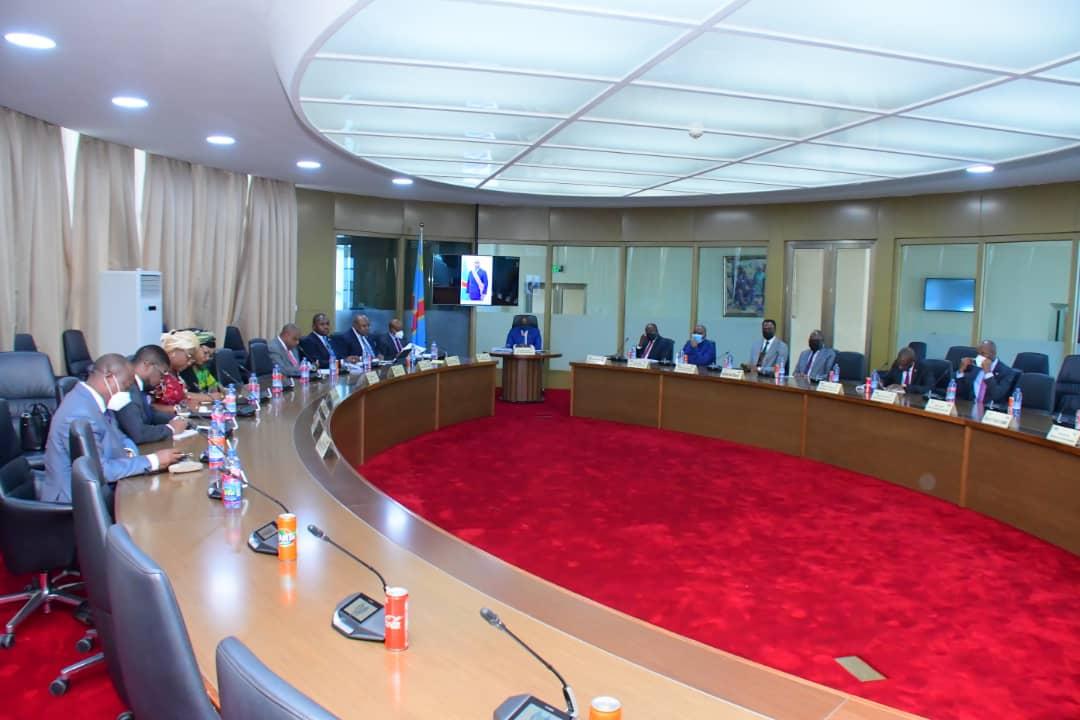 Le premier ministre Sama Lukonde préside la réunion du comité de pilotage stratégique