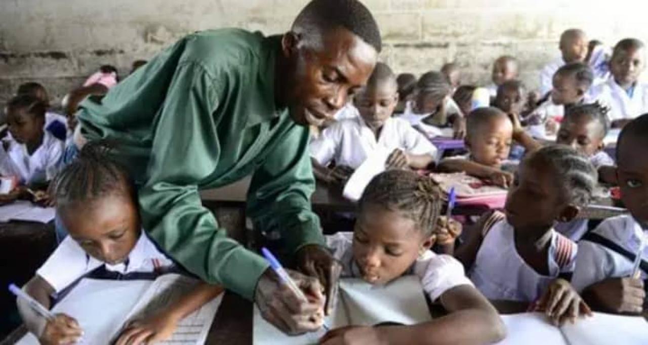 Enfants et enseignants