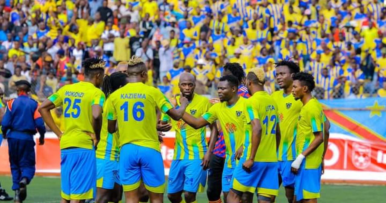 Les joueurs du FC Saint-Éloi Lupopo, lors de la rencontre face à l'AS V.Club, au stade Kibasa Maliba. [Photo d'illustration]