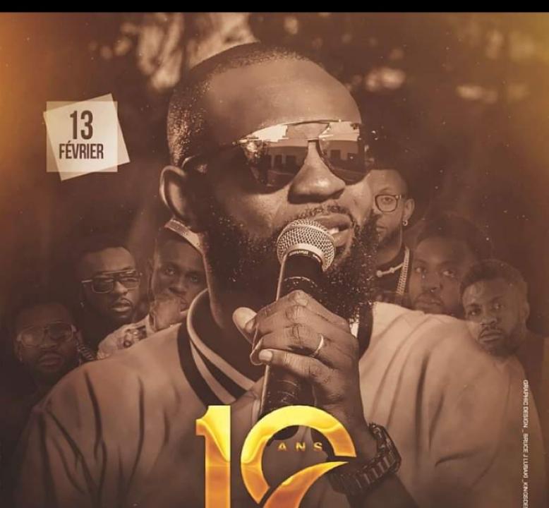 L'affiche du spectacle des 10 ans de carrière solo de Fabregas à la FIKIN.