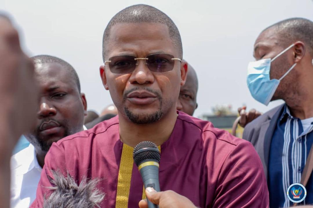 Le ministre des hydrocarbures, Didier Budimbu.