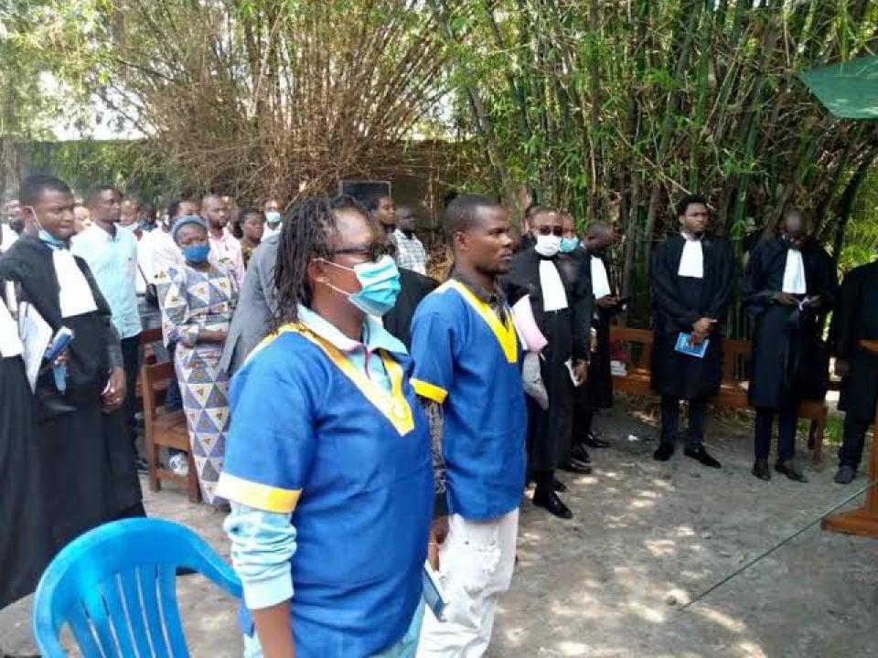 Audience foraine à la cour militaire sur le meurtre de Rossy Mukendi, activiste pro- démocratie