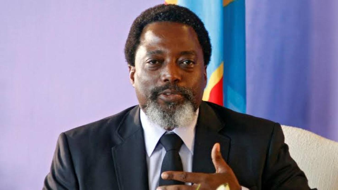 L'ex chef de l'État, Joseph Kabila Kabange