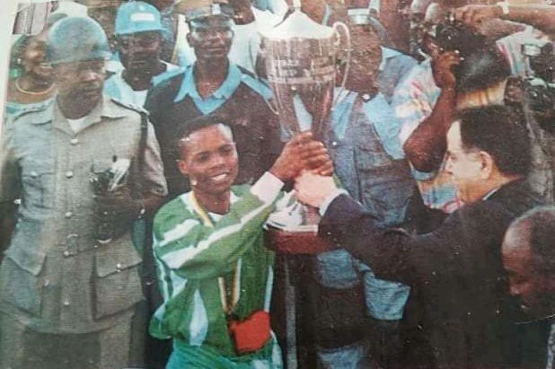 La victoire de Motema pembe en coupe des vainqueurs des coupes en 1994