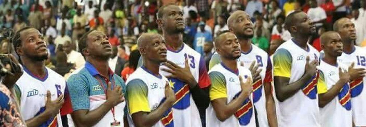 Les Léopards Basketball, lors d'un tournoi déroulé à Bangui (RCA) en 2017.