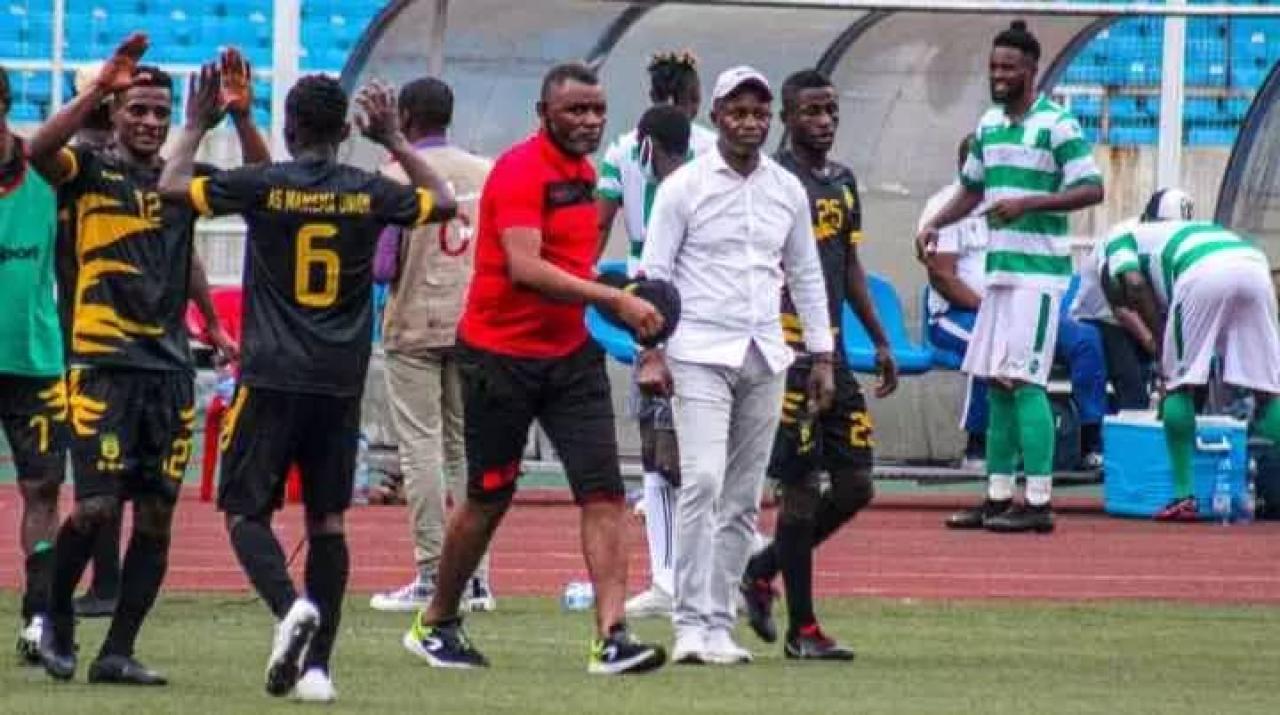 Match entre le DCMP et l'As Maniema au stade des martyrs la saison passée